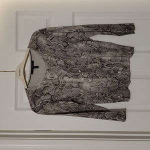 WHBM women's size medium cardigan